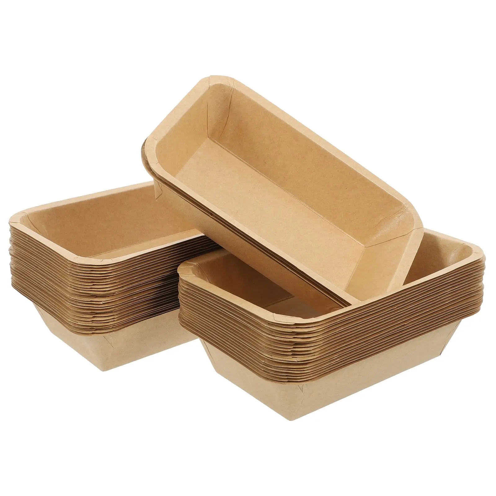 50 Pcs Grease-proof BBQ Dinner Plate Paper Food Tray Hot Dog Boats Brown Trays Snack
50 Pcs Grease-proof BBQ Dinner Plate Paper Food Tray Hot Dog Boats Brown Trays Snack