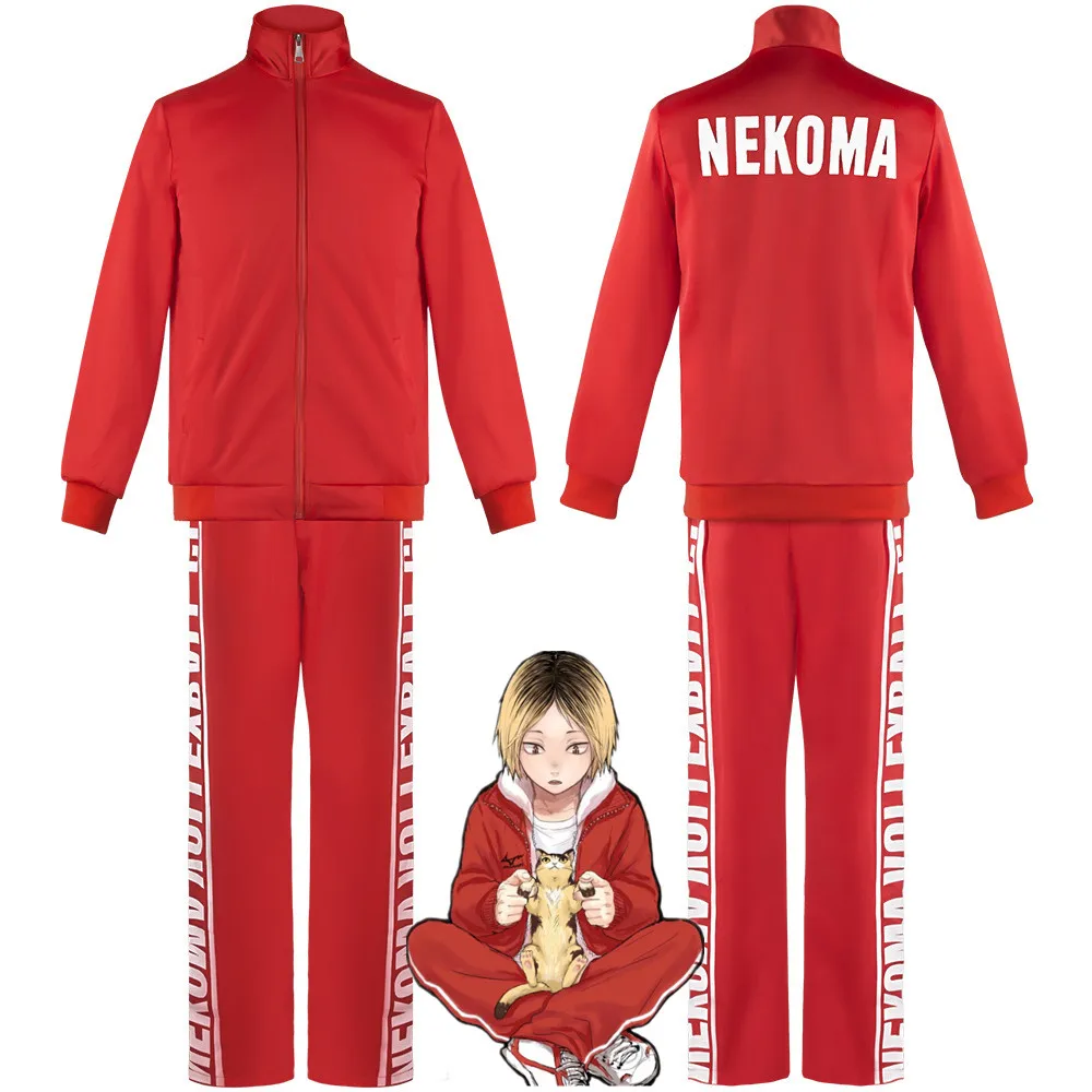 Униформа для косплея Yaoi Nekoma, комплект костюмов Tetsurou Kuroo Kozume Kenma, цвет красный, спортивная одежда, Джерси
Униформа для косплея Yaoi Nekoma, комплект костюмов Tetsurou Kuroo Kozume Kenma, цвет красный, спортивная одежда, Джерси