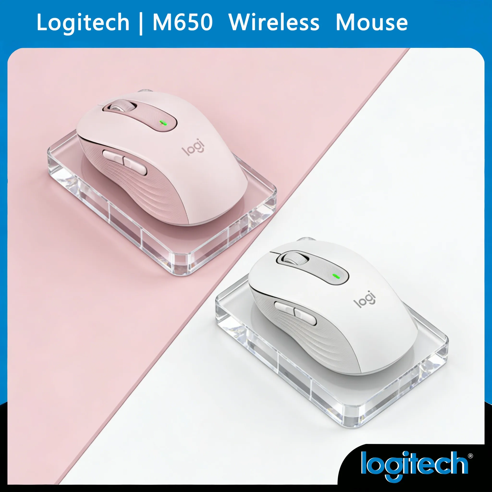 Logitech M650/M650/M650L Silent Office Mouse - No Disturbance During Focus Time
Logitech M650/M650/M650L Silent Office Mouse - No Disturbance During Focus Time
