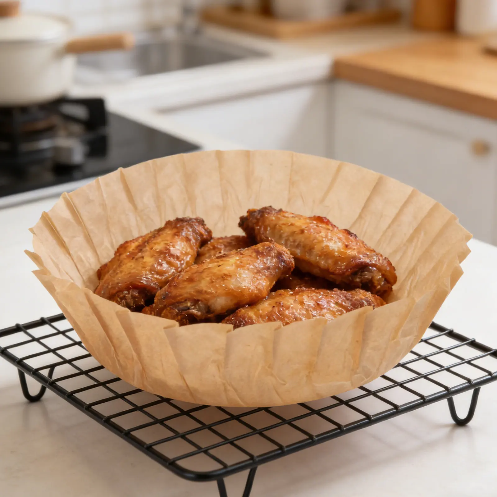 100Pcs Loaf Pan Paper Liners Baking Parchment Sheets 8 Inch Round Heat Resistant Disposable Non-Stick Bread Cake Air Fryer
100Pcs Loaf Pan Paper Liners Baking Parchment Sheets 8 Inch Round Heat Resistant Disposable Non-Stick Bread Cake Air Fryer