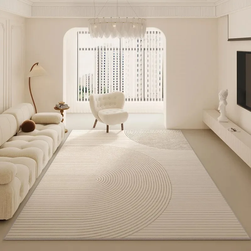 Beige Lines Art Living Room Carpet Large Area Bedroom Soft Rugs Non-slip Wild Geometric Leisure Area Plush Mats Ковер Tapis 러그
Beige Lines Art Living Room Carpet Large Area Bedroom Soft Rugs Non-slip Wild Geometric Leisure Area Plush Mats Ковер Tapis 러그
