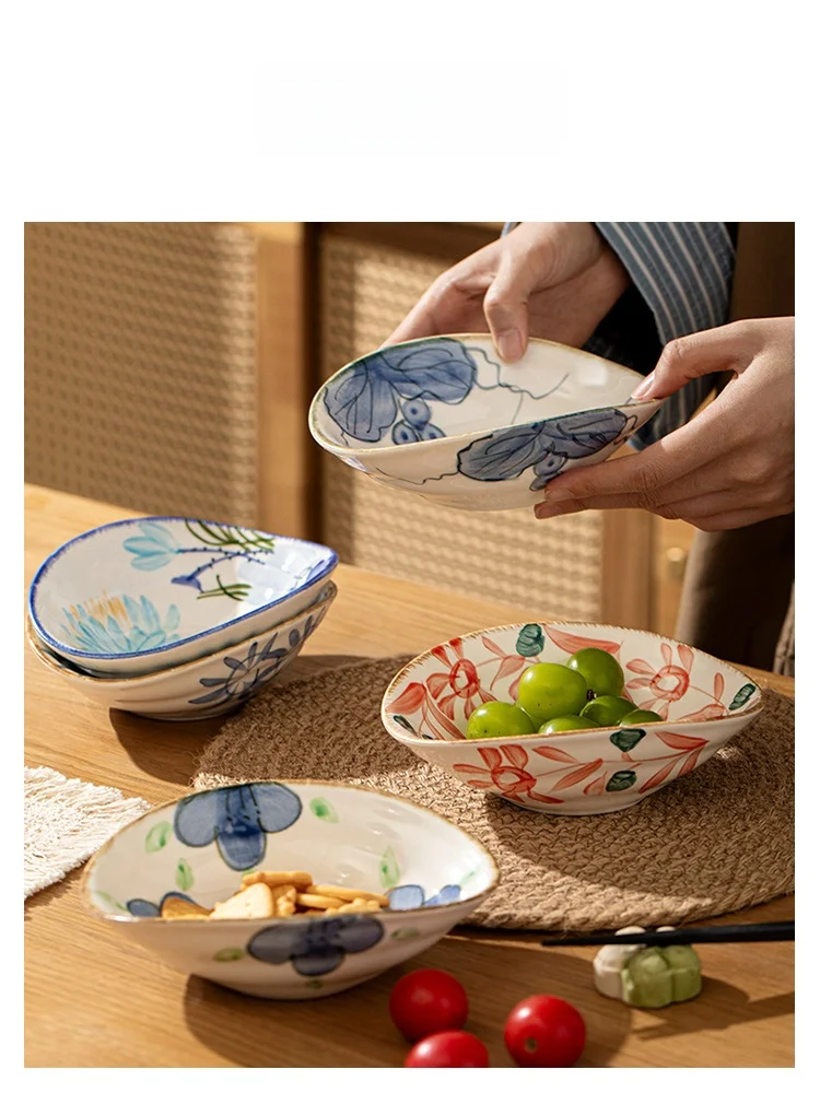 Creative Hand-Painted Cerc Dert Plate Japanese Sle Fruit Tray Pastry Di Ele Dry Fruit Plate U Mi LIVING
Creative Hand-Painted Cerc Dert Plate Japanese Sle Fruit Tray Pastry Di Ele Dry Fruit Plate U Mi LIVING
