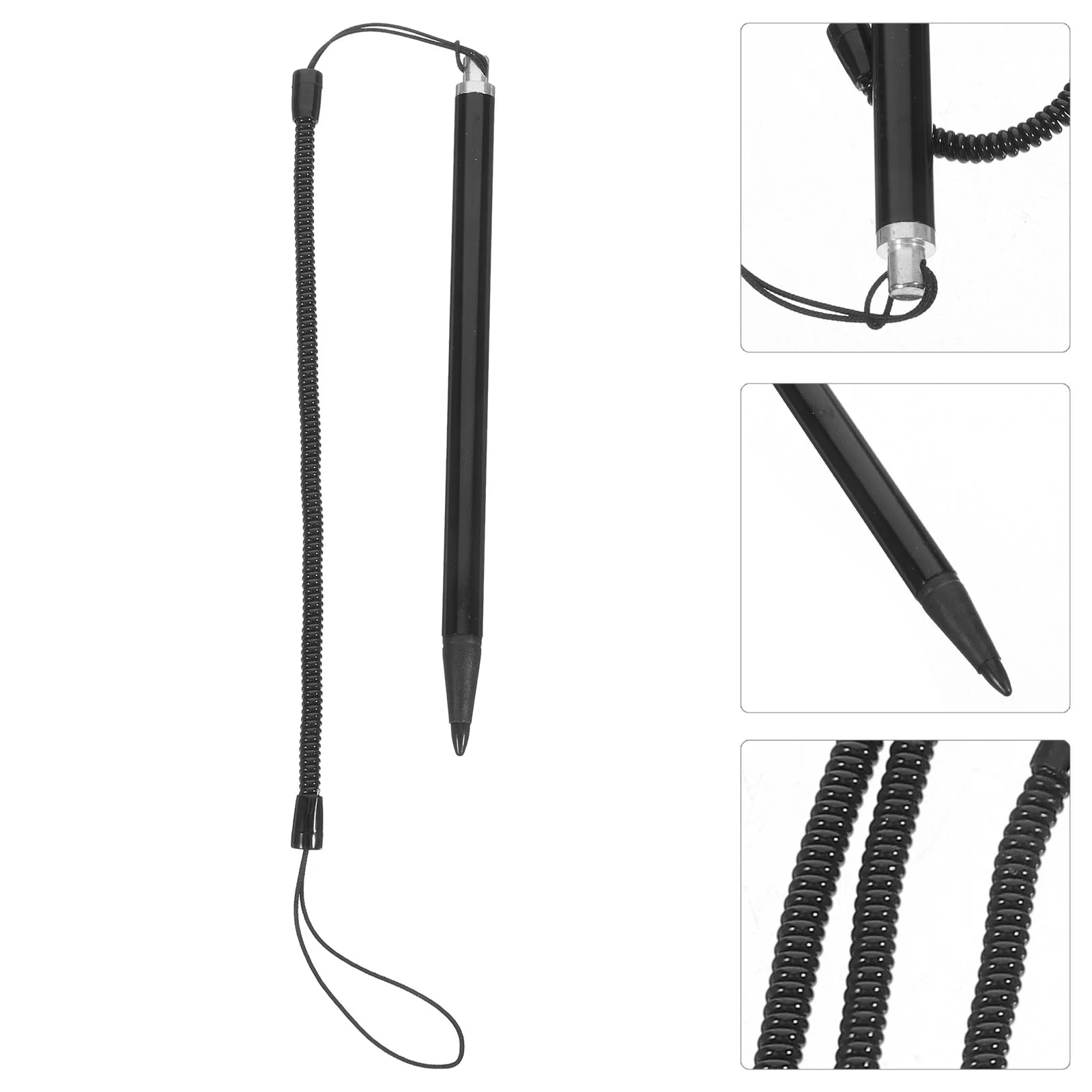 3 Pcs Resistive Screen Stylus Pen for Touch Screens Tablet Spring Rope Pens Aluminum Tube Capacitive Child Phone
3 Pcs Resistive Screen Stylus Pen for Touch Screens Tablet Spring Rope Pens Aluminum Tube Capacitive Child Phone