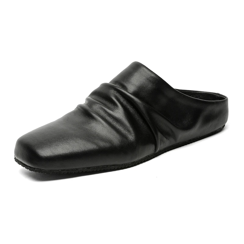 Men Square Toe Half Slippers Shoes High Quality Driving Shoes Male Casual Mules Breathable Penny Loafers Zapatos Hombre
Men Square Toe Half Slippers Shoes High Quality Driving Shoes Male Casual Mules Breathable Penny Loafers Zapatos Hombre