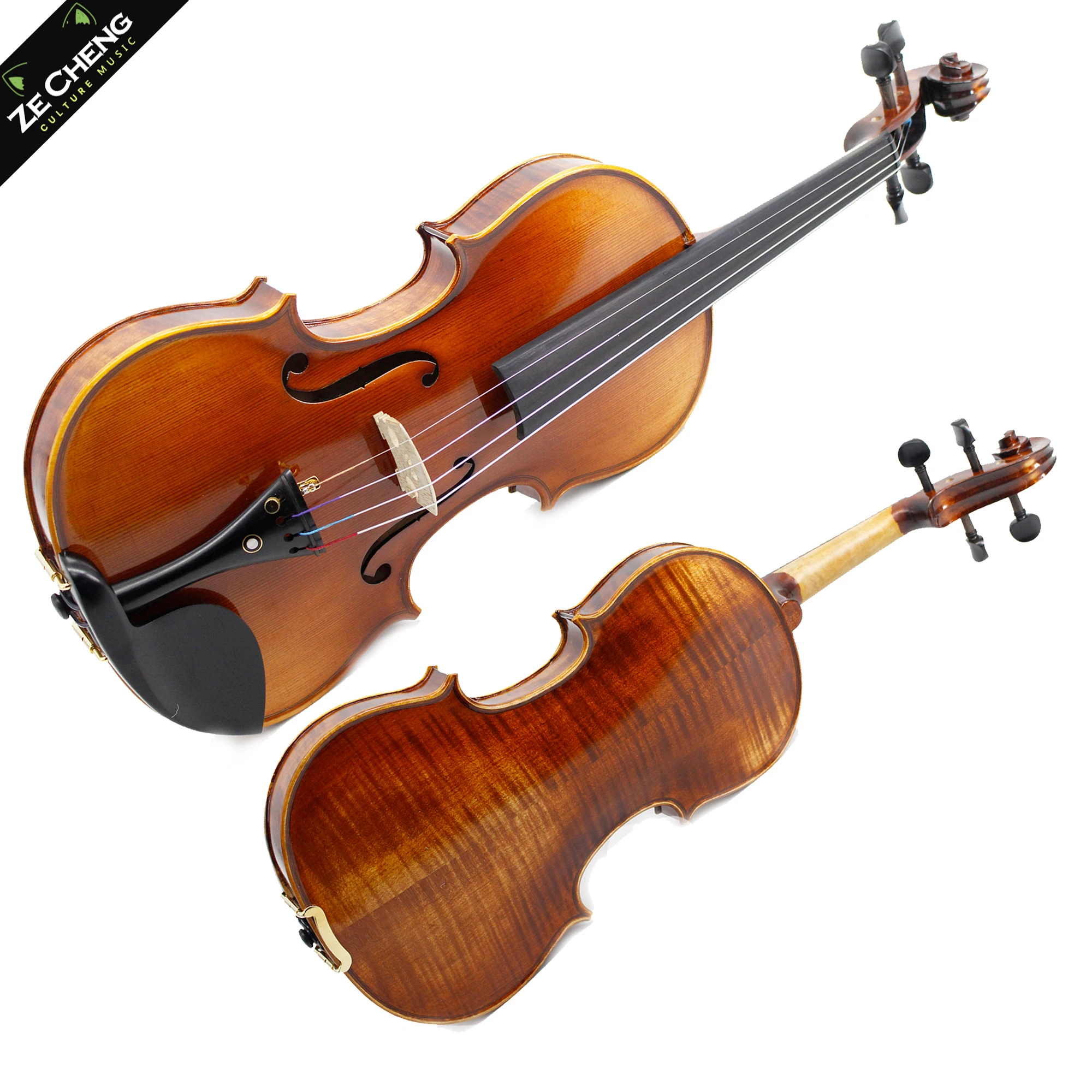 Professional Natural Flame Handmade Violin Maple Antique Violin 4/4 3/4 1/2 1/4 with Hard Case, Shoulder Rest, Bow, Strings, Mute
Professional Natural Flame Handmade Violin Maple Antique Violin 4/4 3/4 1/2 1/4 with Hard Case, Shoulder Rest, Bow, Strings, Mute