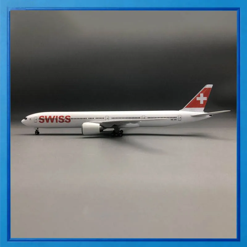 Boe ing 777 Airplane Model 47Cm Simulation Static Aircraft With Led Lights And Wheels Ornament For Collection Home Display
Boe ing 777 Airplane Model 47Cm Simulation Static Aircraft With Led Lights And Wheels Ornament For Collection Home Display