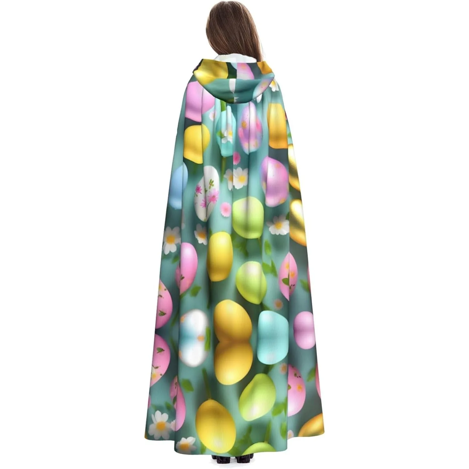 Счастливый Пасхальный праздничный принт, накидка с капюшоном для взрослых, карнавальная фестивальная накидка, халат для косплея, костюм для вечеринки, готический карнавал
Счастливый Пасхальный праздничный принт, накидка с капюшоном для взрослых, карнавальная фестивальная накидка, халат для косплея, костюм для вечеринки, готический карнавал