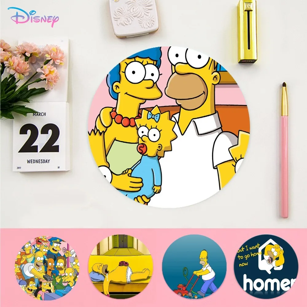 Disney Simpson Mousepad Small Round Speed Version Game Computer Keyboard Office Table Mat PC Laptop Mouse mat Desktop Mat
Disney Simpson Mousepad Small Round Speed Version Game Computer Keyboard Office Table Mat PC Laptop Mouse mat Desktop Mat