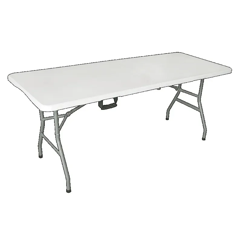 Прямоугольный складной пластиковый уличный стол для банкета и пикника
Прямоугольный складной пластиковый уличный стол для банкета и пикника