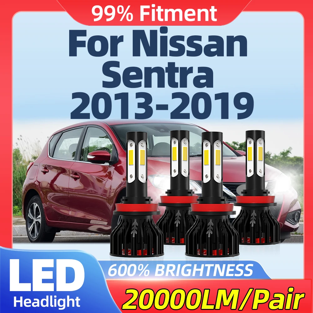 240W High Power Car Headlight Bulbs 40000LM Canbus LED Headlamps 6000K For Nissan Sentra 2013 2014 2015 2016 2017 2018 2019
240W High Power Car Headlight Bulbs 40000LM Canbus LED Headlamps 6000K For Nissan Sentra 2013 2014 2015 2016 2017 2018 2019