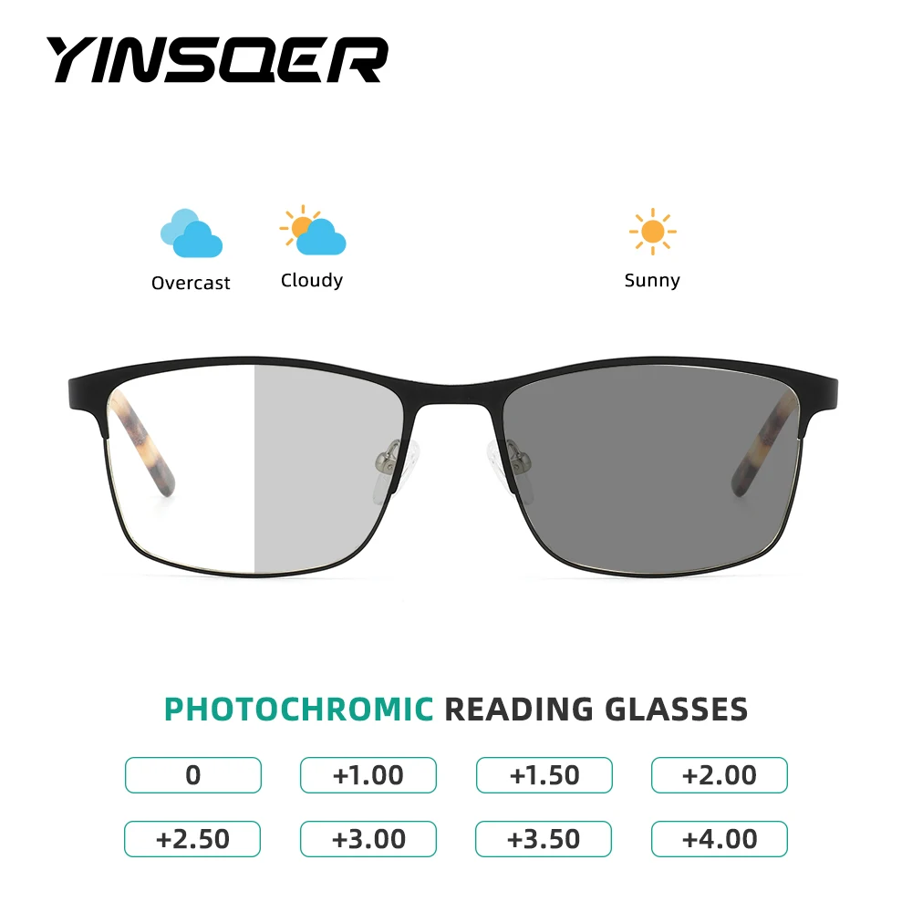 Trending Presbyopic Glasses Man High Quality Luxury Men's Eyeglasses Frame Square Photochromic Lens Prescription Sunglasses Men
Trending Presbyopic Glasses Man High Quality Luxury Men's Eyeglasses Frame Square Photochromic Lens Prescription Sunglasses Men