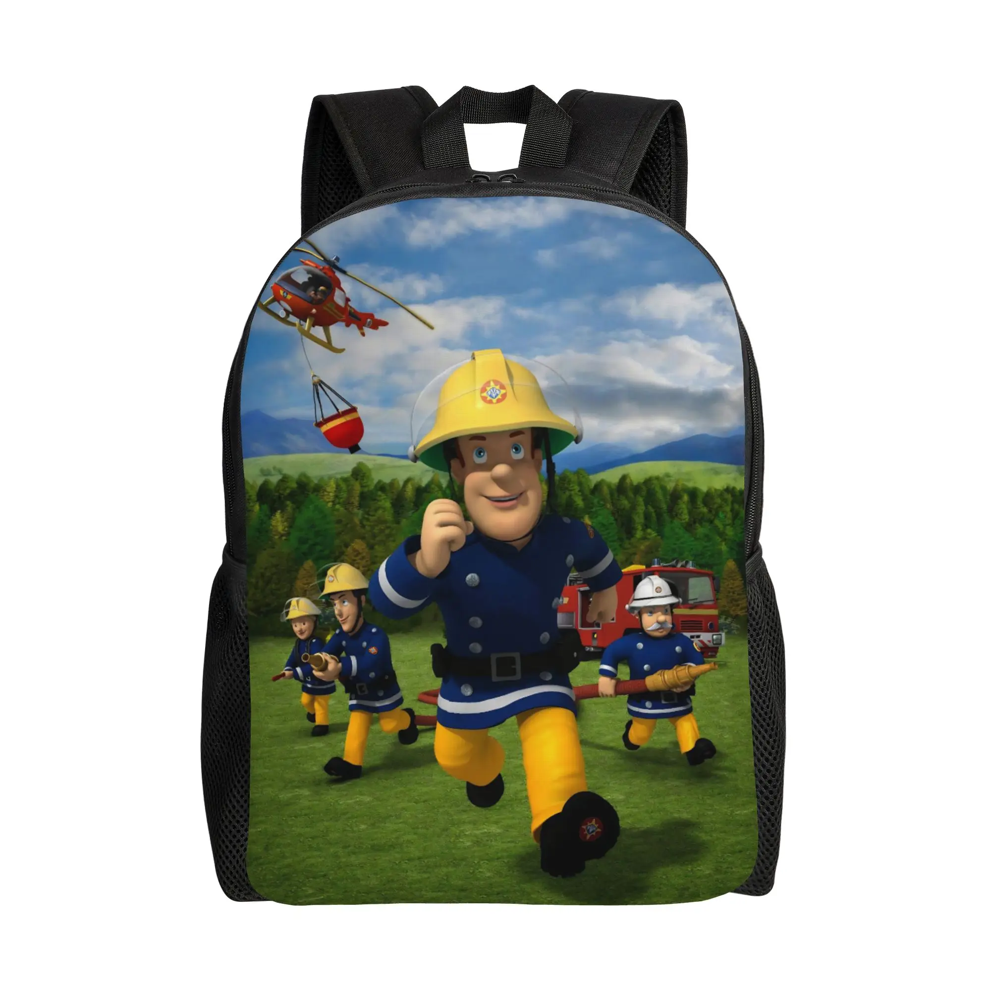 Fireman Sam Backpack for Men Women Casual High School Business Daypack Firefighters Laptop Canvas Bags Lightweight
Fireman Sam Backpack for Men Women Casual High School Business Daypack Firefighters Laptop Canvas Bags Lightweight