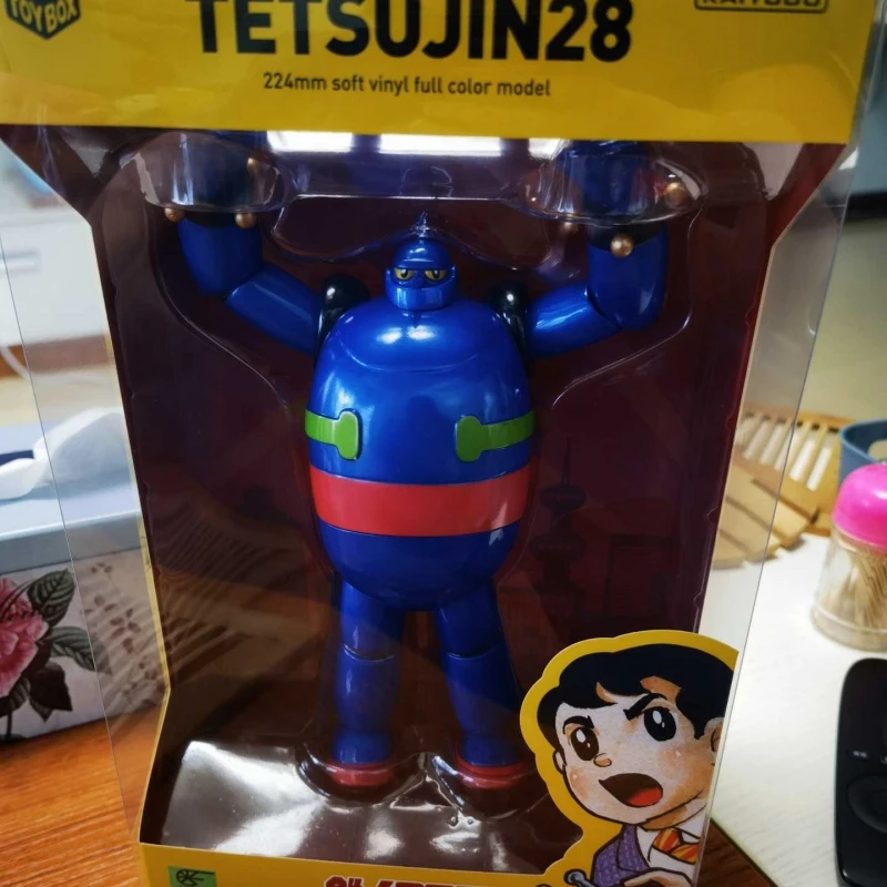 Original Genuine Kaiyodo Tetsujin 28 Soft Vinyl Full Color Model 22cm Collectible Action Figure Doll Gift Ornaments Wholesale
Original Genuine Kaiyodo Tetsujin 28 Soft Vinyl Full Color Model 22cm Collectible Action Figure Doll Gift Ornaments Wholesale