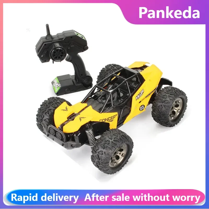 NEW 1:12 20KM/H Or 25KM/H 4WD 2.4GHz RC Car With LED Remote Control Cars High Speed Drift Monster Truck for Kids birthday Toys
NEW 1:12 20KM/H Or 25KM/H 4WD 2.4GHz RC Car With LED Remote Control Cars High Speed Drift Monster Truck for Kids birthday Toys