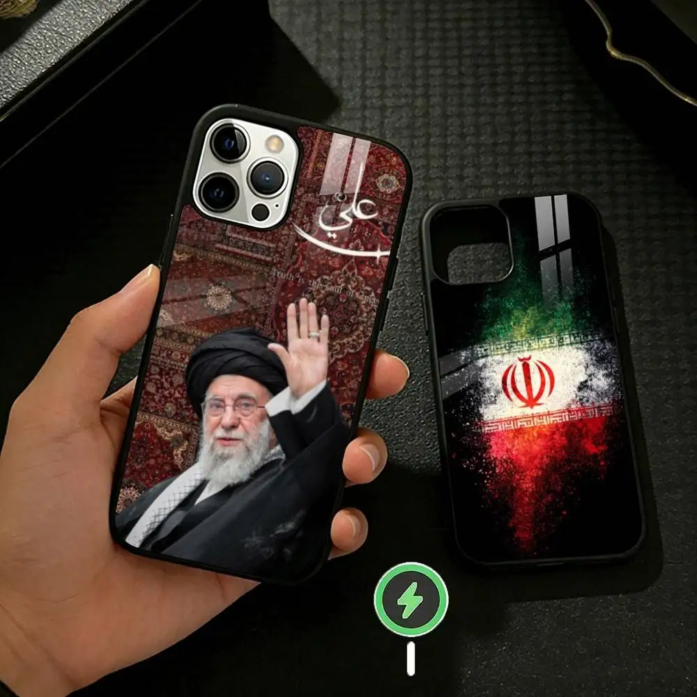 RIP Ali Khamenei Iranian Iran Phone Case For iPhone 17 16 15 14 13 12 Pro Max Plus for Mirror Wireless Magnetic Cover
RIP Ali Khamenei Iranian Iran Phone Case For iPhone 17 16 15 14 13 12 Pro Max Plus for Mirror Wireless Magnetic Cover