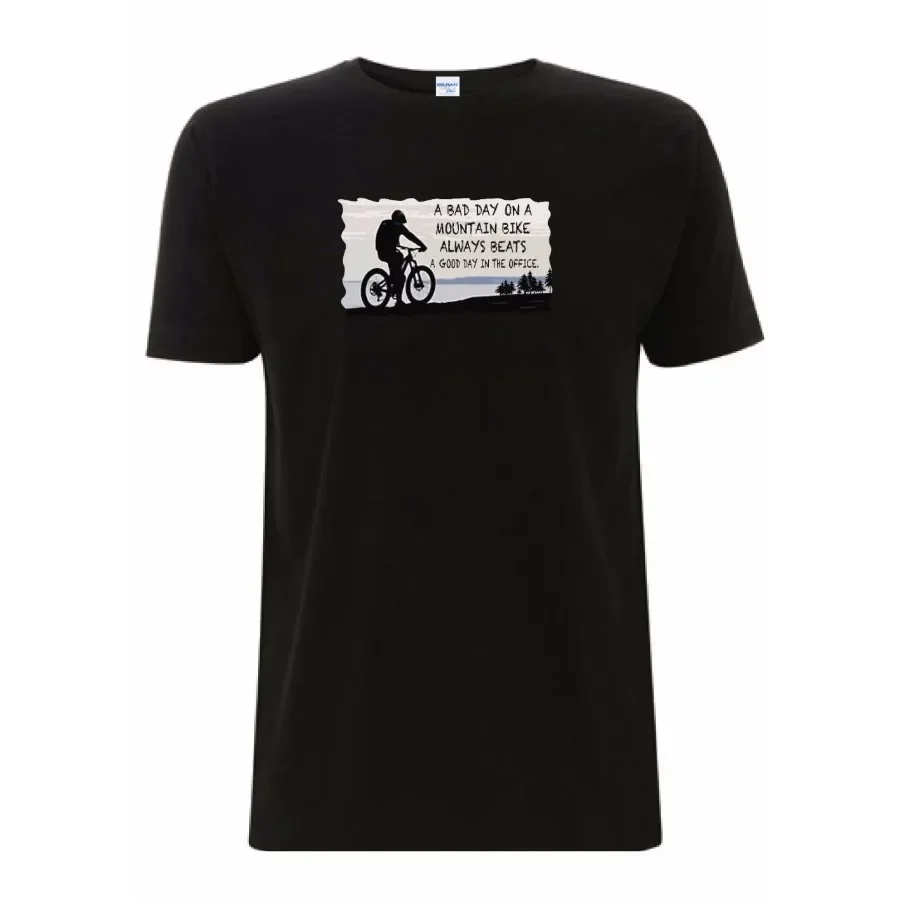 A Bad Day on A Mountain Biker Always Beats. Mountain Cyclists T-Shirt. Summer Cotton Short Sleeve O-Neck Mens T Shirt New S-3XL
A Bad Day on A Mountain Biker Always Beats. Mountain Cyclists T-Shirt. Summer Cotton Short Sleeve O-Neck Mens T Shirt New S-3XL