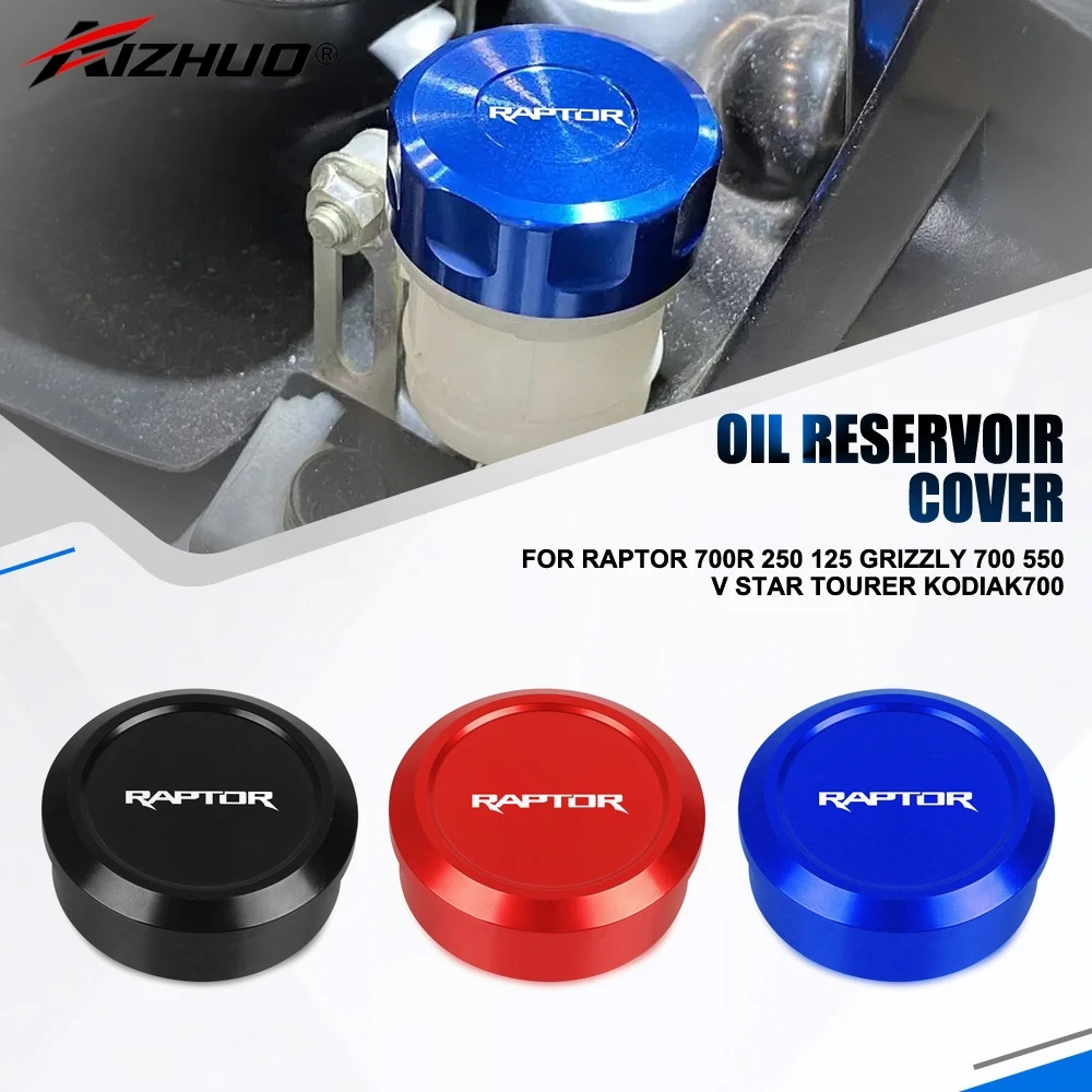 Brake Fluid Reservoir Cap Oil Tank Cover For YAMAHA RAPTOR 700R 250 125 GRIZZLY 700 550 V STAR TOURER KODIAK700 Decorative Cap
Brake Fluid Reservoir Cap Oil Tank Cover For YAMAHA RAPTOR 700R 250 125 GRIZZLY 700 550 V STAR TOURER KODIAK700 Decorative Cap