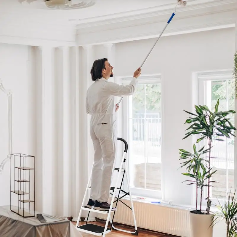 4-Step Folding Ladder with Anti-Slip Pedal Platform 330Lbs Capacity
4-Step Folding Ladder with Anti-Slip Pedal Platform 330Lbs Capacity
