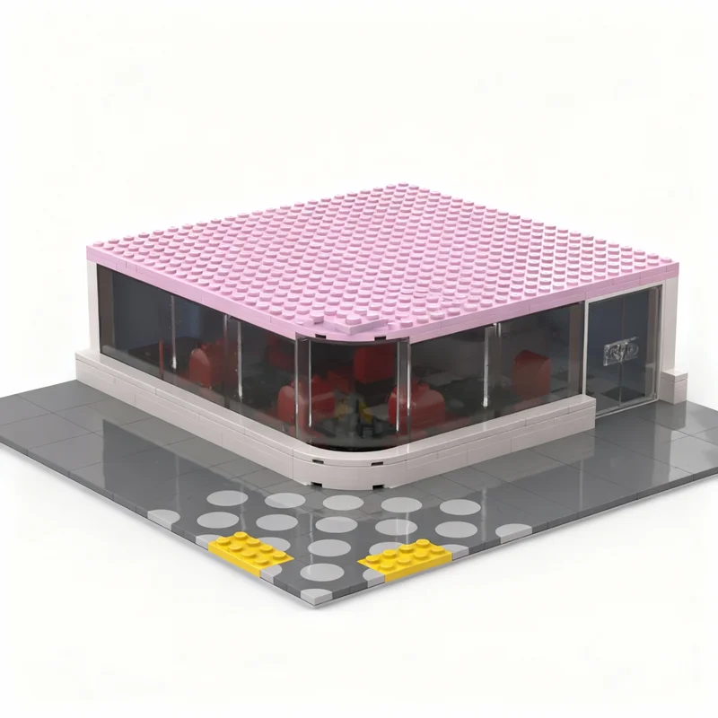 NEW 505PCS MOC Creative Model Diner Custom Brickss Architecture DIY Assembly Display Home Decor Gift Collectible Decoration Set
NEW 505PCS MOC Creative Model Diner Custom Brickss Architecture DIY Assembly Display Home Decor Gift Collectible Decoration Set