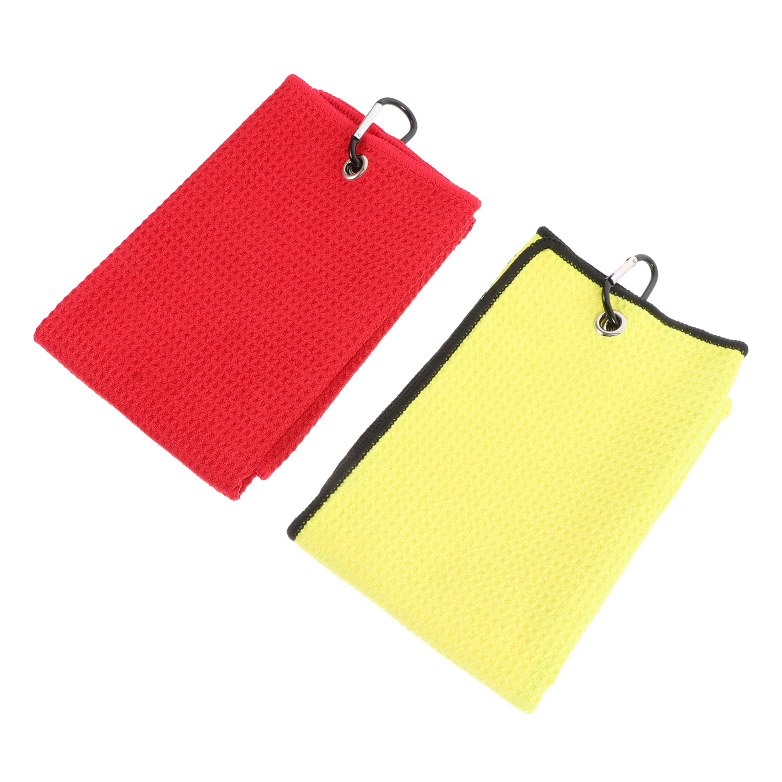 2Pcs Professional Golfing Towels High-End Polyester Fabric Breathable Comfortable Towel for Sports Use Multipurpose
2Pcs Professional Golfing Towels High-End Polyester Fabric Breathable Comfortable Towel for Sports Use Multipurpose