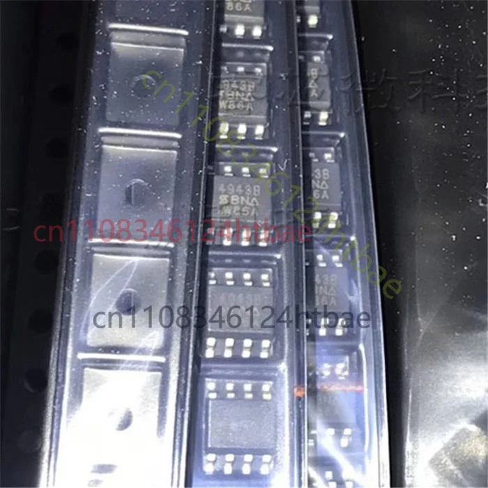 20PCS NEW SI4943BDY-T1-E3 SI4943BDY 4943B SOP-8 Dual P-Channel 20-V (D-S) MOSFET
20PCS NEW SI4943BDY-T1-E3 SI4943BDY 4943B SOP-8 Dual P-Channel 20-V (D-S) MOSFET