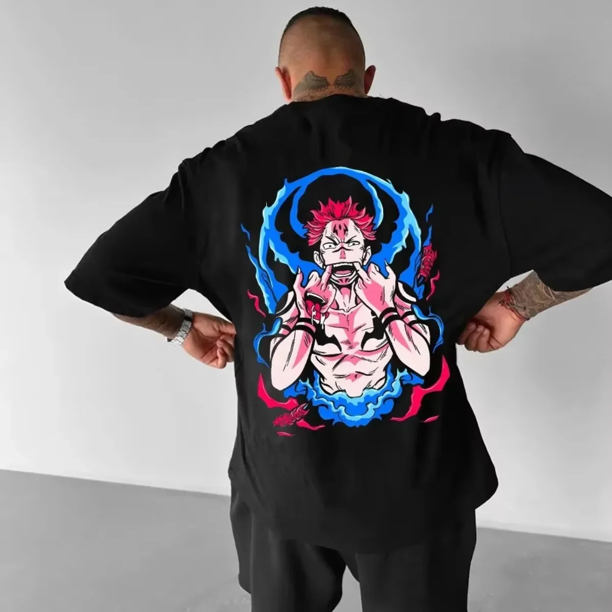 Men's Hot Jujutsu Kaisen Oversized Anime Graphic T Shirt Streetwear Women Short Sleeve Tee Print Summer Casual Tops Y2k Clothes
Men's Hot Jujutsu Kaisen Oversized Anime Graphic T Shirt Streetwear Women Short Sleeve Tee Print Summer Casual Tops Y2k Clothes