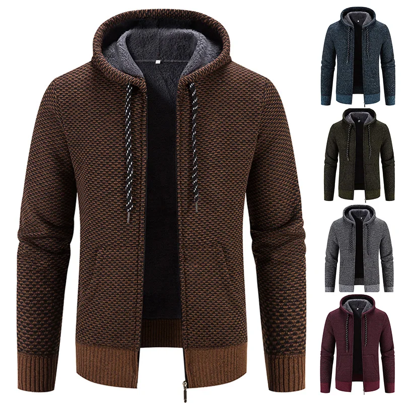 Male Knitted Casual Jackets with Hood Men's Sweater Coat Y2K Hoodies Korean Streetwear Baseball Jumpers Jersey Top Clothing
Male Knitted Casual Jackets with Hood Men's Sweater Coat Y2K Hoodies Korean Streetwear Baseball Jumpers Jersey Top Clothing