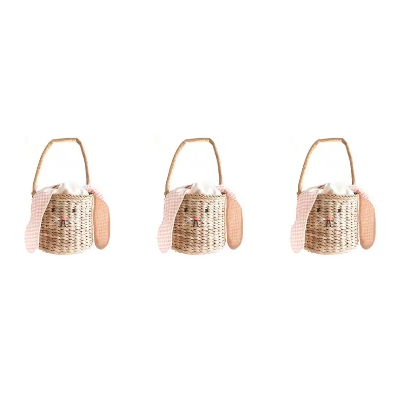 A18P-3X Rattan Bucket Bag For Children's&Adults,Beach Straw Bag,Shoulder Messenger Basket Bag,Handbag With Bunny Ears
A18P-3X Rattan Bucket Bag For Children's&Adults,Beach Straw Bag,Shoulder Messenger Basket Bag,Handbag With Bunny Ears