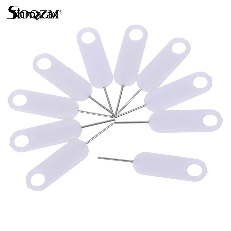 10Pcs/lot Universal Sim Card Tray Pin Ejecting Removal Needle Opener for Smartphones Tablets
10Pcs/lot Universal Sim Card Tray Pin Ejecting Removal Needle Opener for Smartphones Tablets