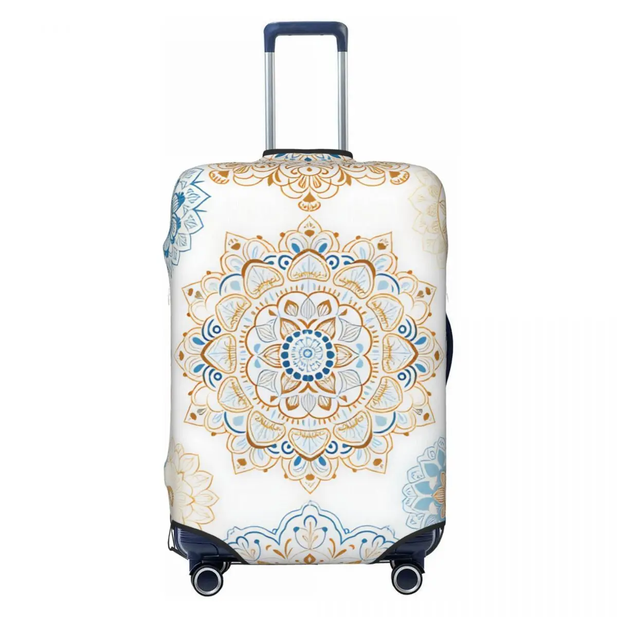 Fashion Bohemian Floral Mandala Tile Luggage Cover Protector Elastic Travel Suitcase Covers
Fashion Bohemian Floral Mandala Tile Luggage Cover Protector Elastic Travel Suitcase Covers