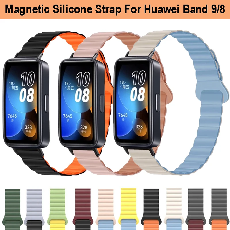 Magnetic Silicone Band For Huawei Band 9 8 Soft Women Men Watch Bracelet Sports Strap For Huawei Band 8 9 Replacement Watchband
Magnetic Silicone Band For Huawei Band 9 8 Soft Women Men Watch Bracelet Sports Strap For Huawei Band 8 9 Replacement Watchband