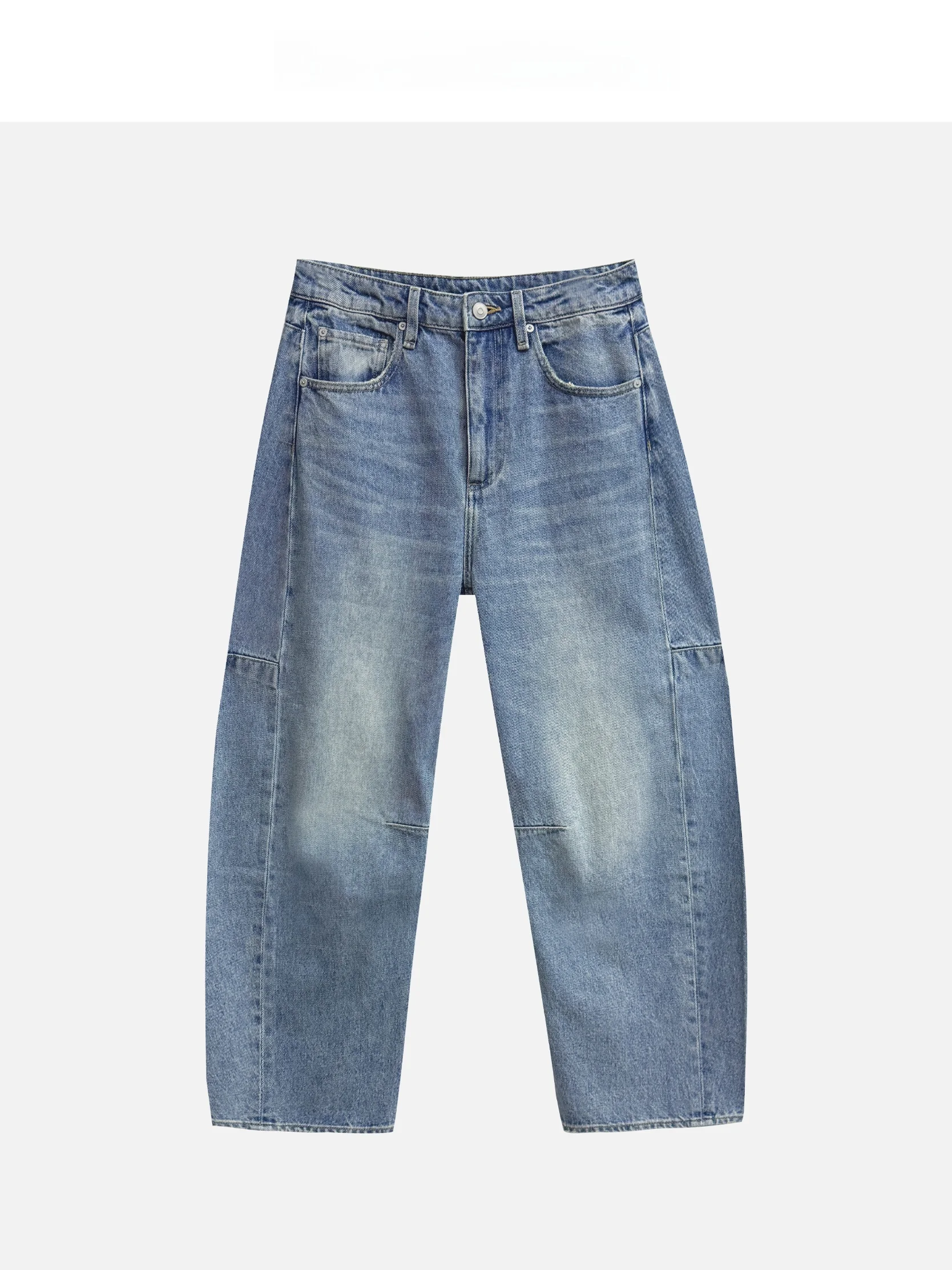 Le Samedi Women's Washed Denim Casual Pants American Retro Scythe Structure 3D Decoration Cotton Straight Leg Jeans
Le Samedi Women's Washed Denim Casual Pants American Retro Scythe Structure 3D Decoration Cotton Straight Leg Jeans