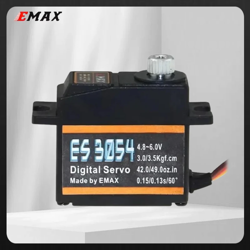 EMAX ES3053 ES3054 17 г пластиковый/металлический аналоговый/цифровой сервопривод для модели самолета F3A 3D
EMAX ES3053 ES3054 17 г пластиковый/металлический аналоговый/цифровой сервопривод для модели самолета F3A 3D