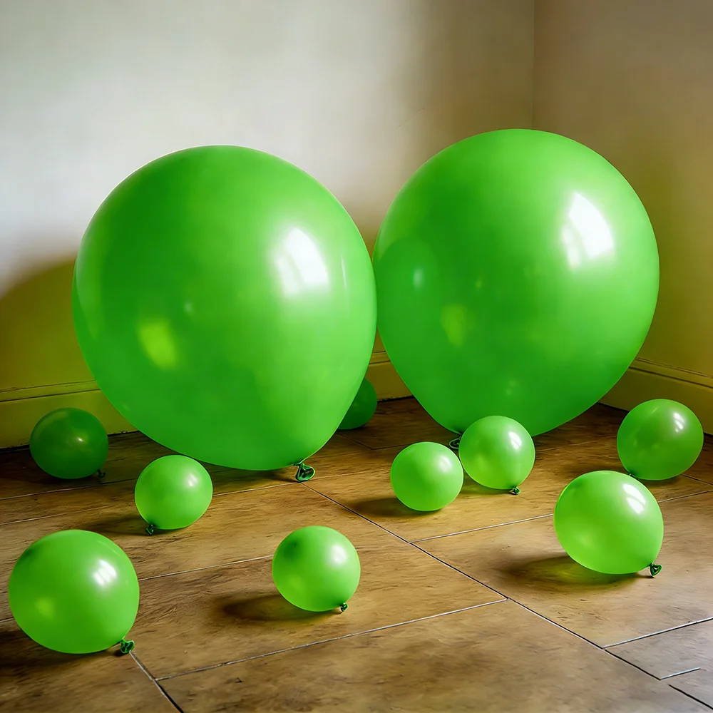 Green Thickened Latex Balloons for Decoration Creative Wedding Scene Children's Birthday Party Celebration Grand Event Decor
Green Thickened Latex Balloons for Decoration Creative Wedding Scene Children's Birthday Party Celebration Grand Event Decor