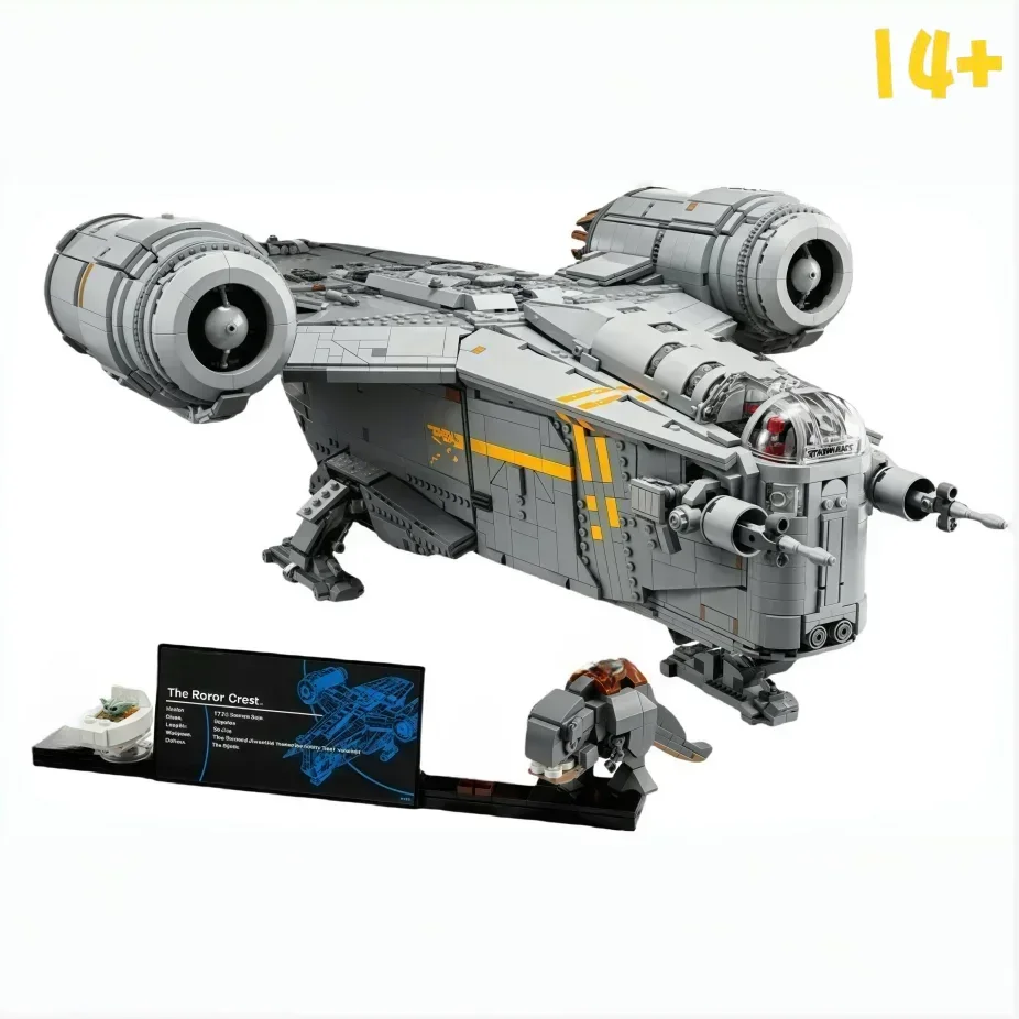 Newest 6187PCS Large Space Vehicle Building Blocks, DIY Educational Kit, Ideal Holiday Gift for Kids, Adults & Home Decoration
Newest 6187PCS Large Space Vehicle Building Blocks, DIY Educational Kit, Ideal Holiday Gift for Kids, Adults & Home Decoration
