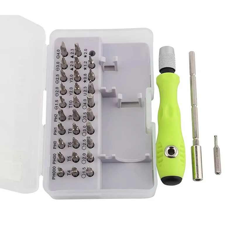 32PCS Screwdriver Mini Set Precision Magnetic Position Phone iPad Camera Repair Tool Jewelry Screwdriver Special Hex Pozidriv
32PCS Screwdriver Mini Set Precision Magnetic Position Phone iPad Camera Repair Tool Jewelry Screwdriver Special Hex Pozidriv