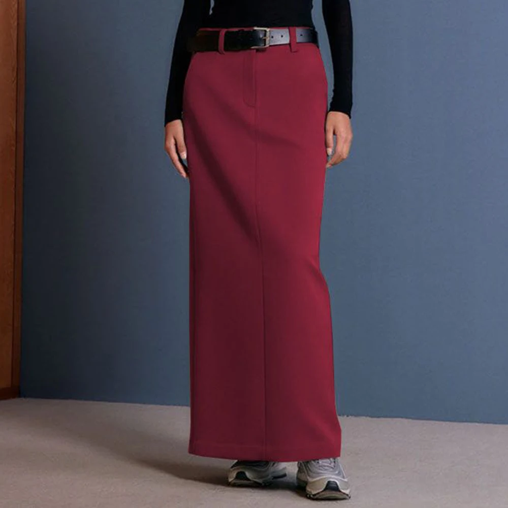 Ankola red long dress straight new high waist one-step split spring and autumn skirt 2025 thin skirt
Ankola red long dress straight new high waist one-step split spring and autumn skirt 2025 thin skirt