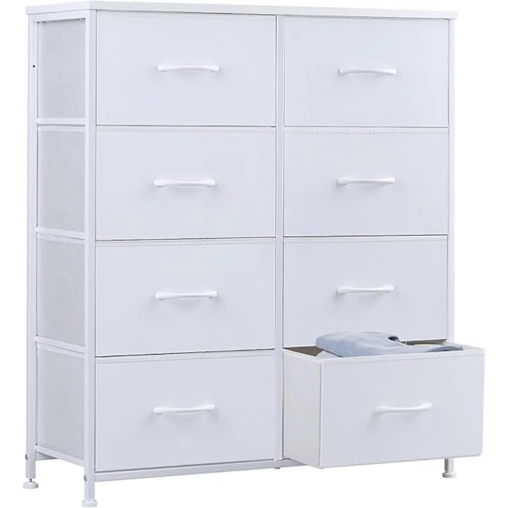 Chest Organizer Unit with 8 Fabric Bins, Fabric Storage Tower, Drawer Organizer with Steel Frame, Wooden Top for Nursery
Chest Organizer Unit with 8 Fabric Bins, Fabric Storage Tower, Drawer Organizer with Steel Frame, Wooden Top for Nursery
