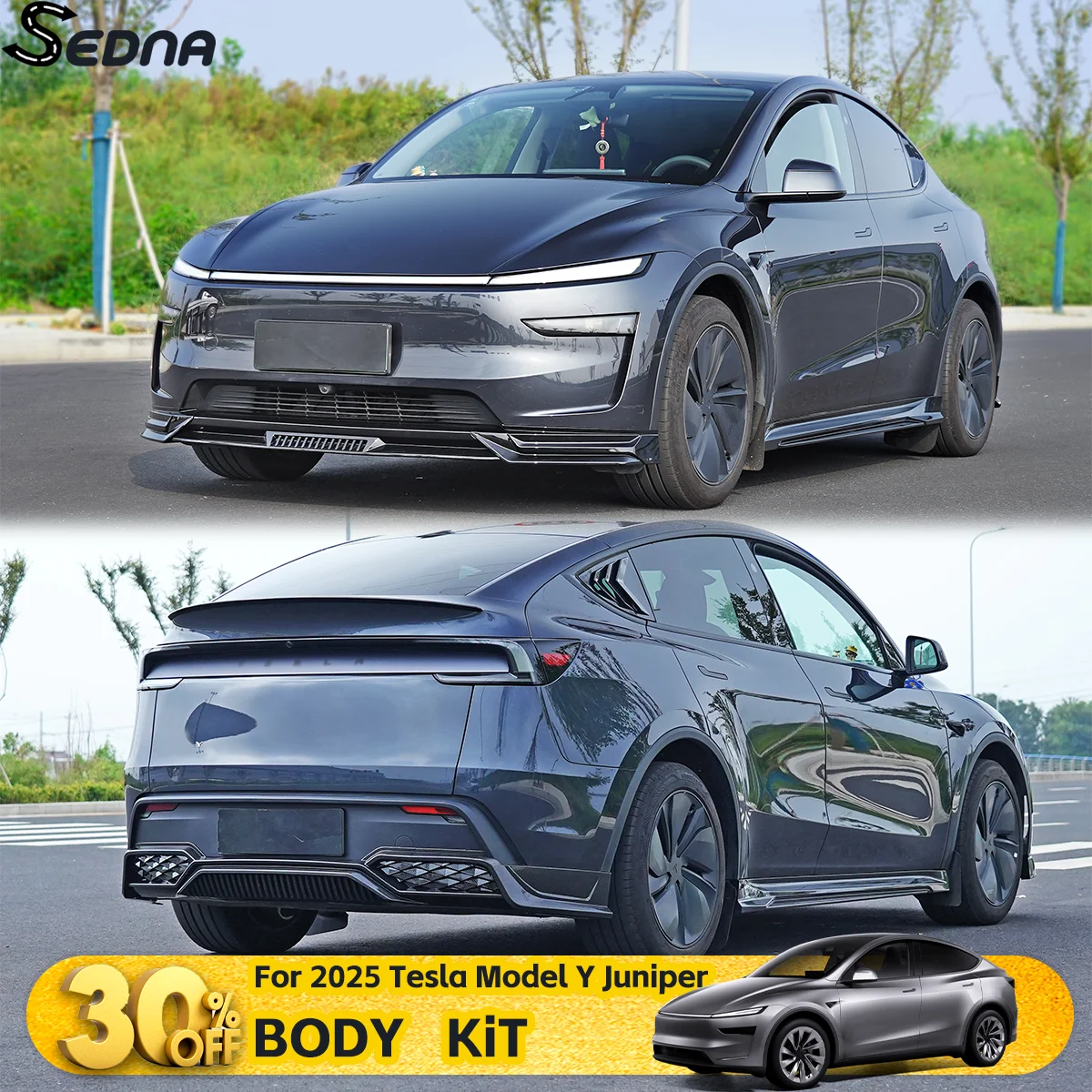 Front Bumper Lip Rear Diffuser BODY KIT For 2025 Tesla Model Y YL Y L Juniper Car Tuning Modification Guard Exterior Accessories
Front Bumper Lip Rear Diffuser BODY KIT For 2025 Tesla Model Y YL Y L Juniper Car Tuning Modification Guard Exterior Accessories