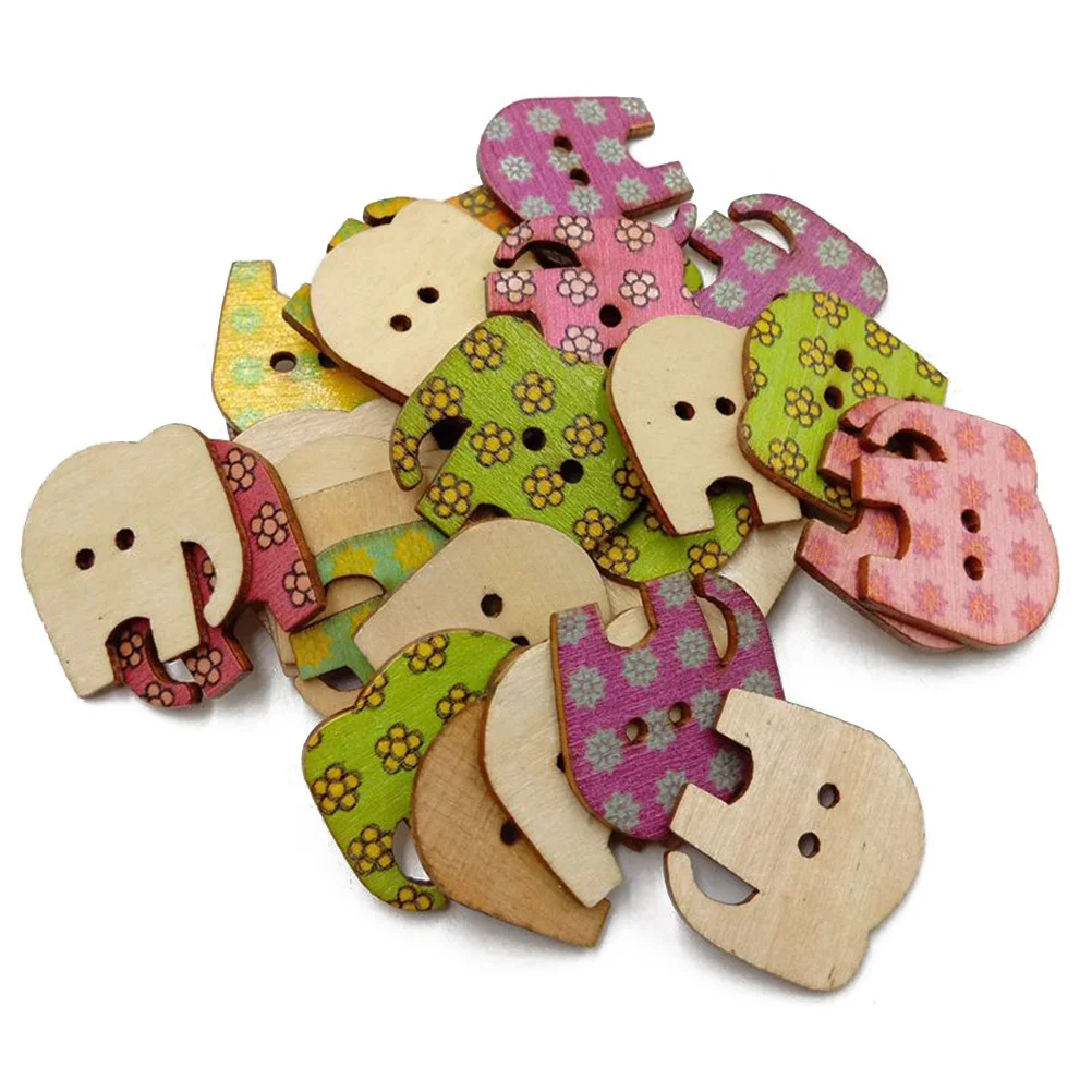 30Pcs Elephant Pattern Wooden Buttons Colorful Cartoon Design for DIY Crafts Sewing Decorative Fabric Clothing Accessories
30Pcs Elephant Pattern Wooden Buttons Colorful Cartoon Design for DIY Crafts Sewing Decorative Fabric Clothing Accessories