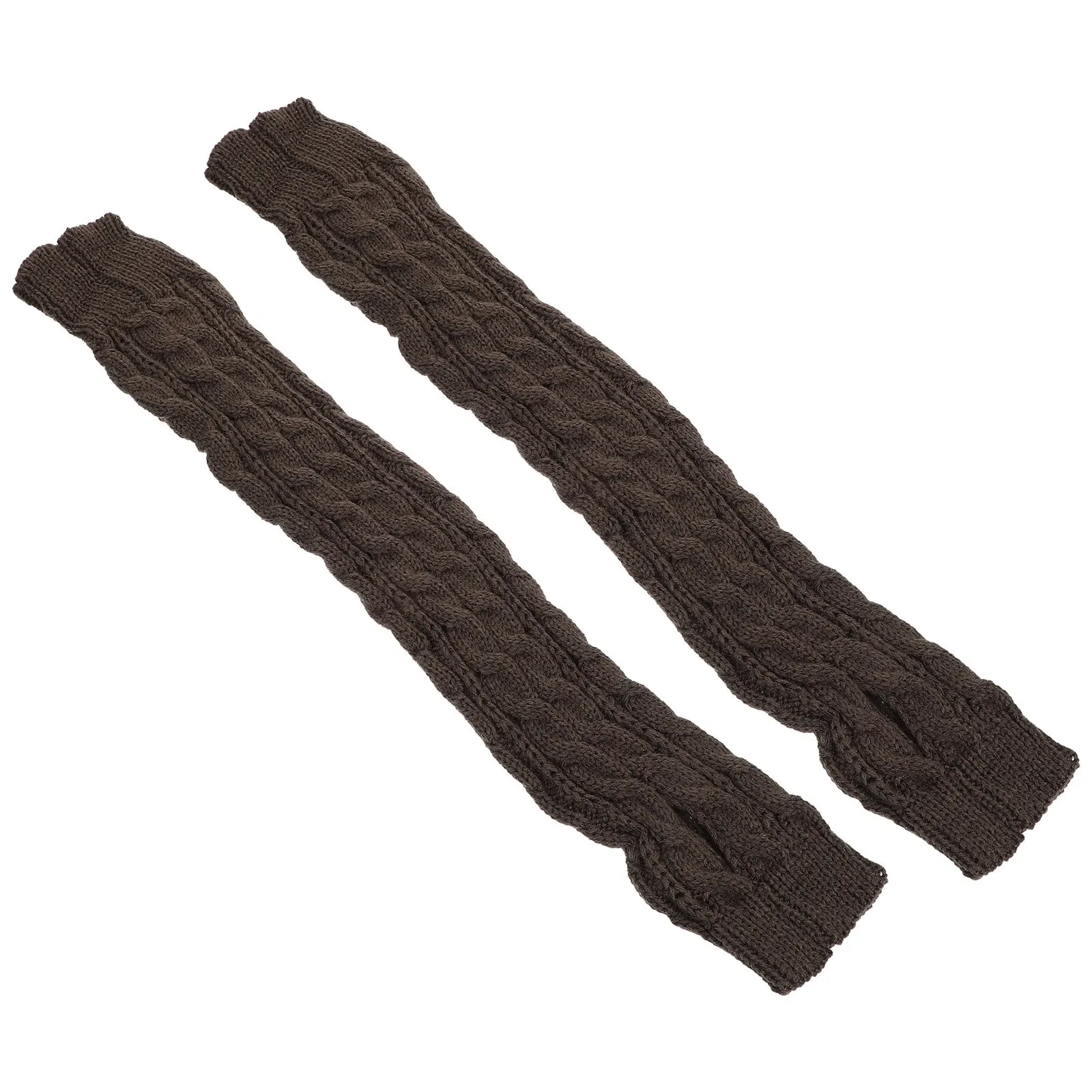 1Pair Fashion Knitted Arm Sleeves Simple Design Soft Warm Long Fingerless Sleeves Ideal Gift for Women Winter Use Daily Wear
1Pair Fashion Knitted Arm Sleeves Simple Design Soft Warm Long Fingerless Sleeves Ideal Gift for Women Winter Use Daily Wear