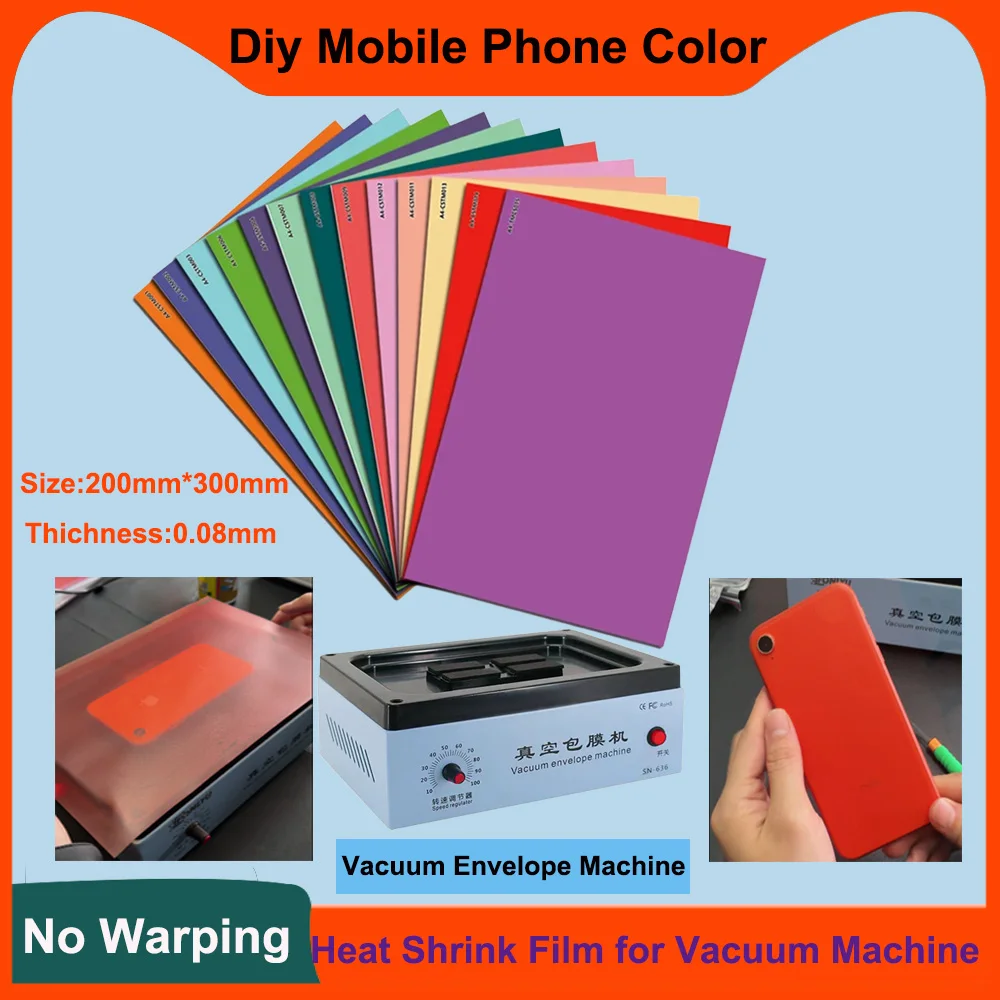 FONLYU A4 Heat Shrink Color Change Films Envelope Machine Vacuum Film Coating Machine Mobile Phone for iPhone Samsung Redmi Oppo
FONLYU A4 Heat Shrink Color Change Films Envelope Machine Vacuum Film Coating Machine Mobile Phone for iPhone Samsung Redmi Oppo