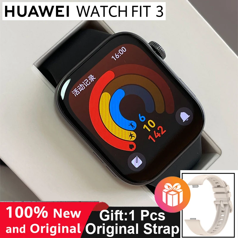 Умные часы Huawei Watch Fit 3, 1,82-дюймовый AMOLED-дисплей, ультратонкий дизайн, тренер научных тренировок, улучшенное управление здоровьем
Умные часы Huawei Watch Fit 3, 1,82-дюймовый AMOLED-дисплей, ультратонкий дизайн, тренер научных тренировок, улучшенное управление здоровьем