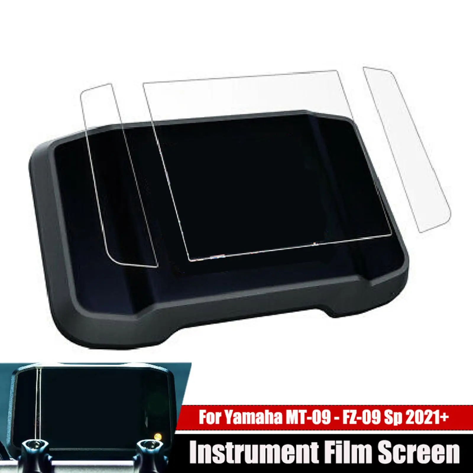 Защитная пленка для экрана приборной панели спидометра, подходит для Yamaha MT 09 2021-2022 гг.
Защитная пленка для экрана приборной панели спидометра, подходит для Yamaha MT 09 2021-2022 гг.
