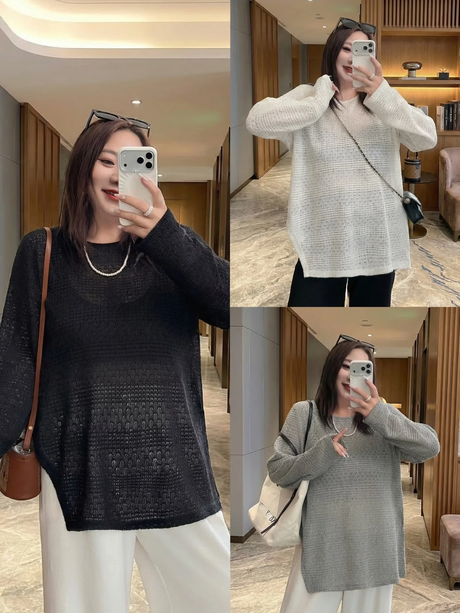 plus Size Women's Knitted Hollow out Sweater Spring New Loose Slimming round Neck Commute Friendly Casual Wear Polyester Fiber
plus Size Women's Knitted Hollow out Sweater Spring New Loose Slimming round Neck Commute Friendly Casual Wear Polyester Fiber