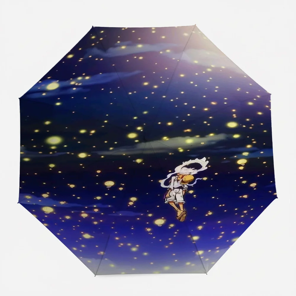 One Piece Monkey D. Luffy Gear 5 Nika Form Floating in Starry Night Sky with Glowing Lights Anime Art Automatic Folding Umbrella
One Piece Monkey D. Luffy Gear 5 Nika Form Floating in Starry Night Sky with Glowing Lights Anime Art Automatic Folding Umbrella