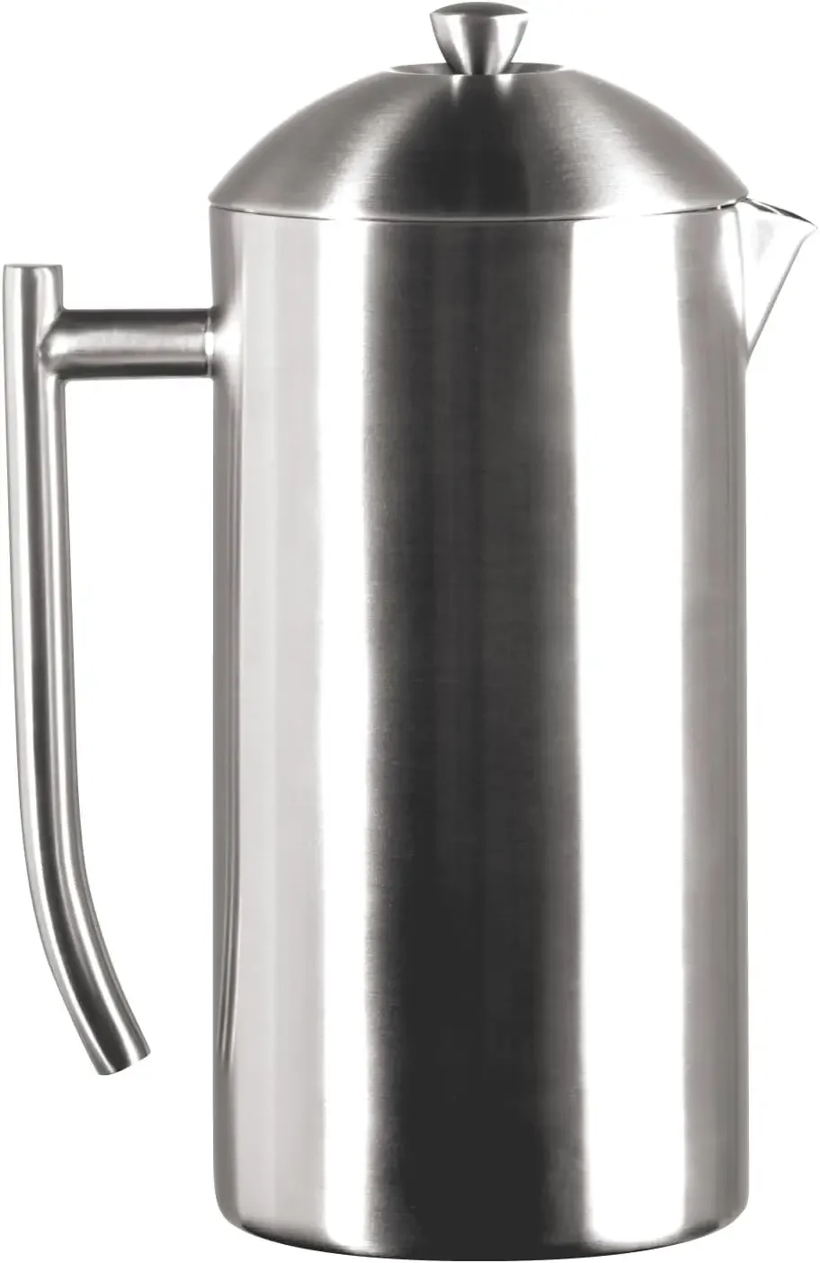 Coffee Press Stainless Steel French Press Coffee Maker - 44 oz, Brushed Stainless Steel - Double-Walled Insulated Zero Sediment
Coffee Press Stainless Steel French Press Coffee Maker - 44 oz, Brushed Stainless Steel - Double-Walled Insulated Zero Sediment