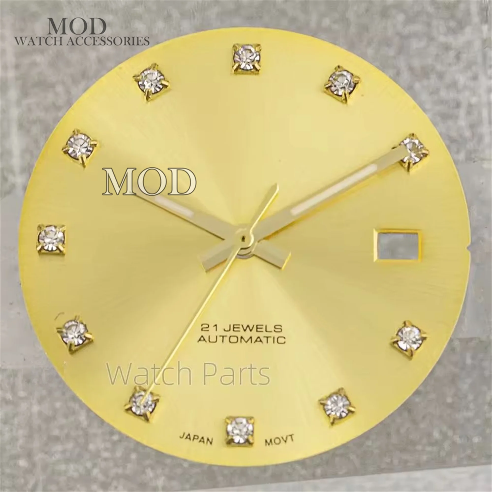 31mm NH35 Watch Dial Hands Green Luminous Face Needles for NH35 Movement Datejust Modified Watch Accessories Parts Replacements
31mm NH35 Watch Dial Hands Green Luminous Face Needles for NH35 Movement Datejust Modified Watch Accessories Parts Replacements