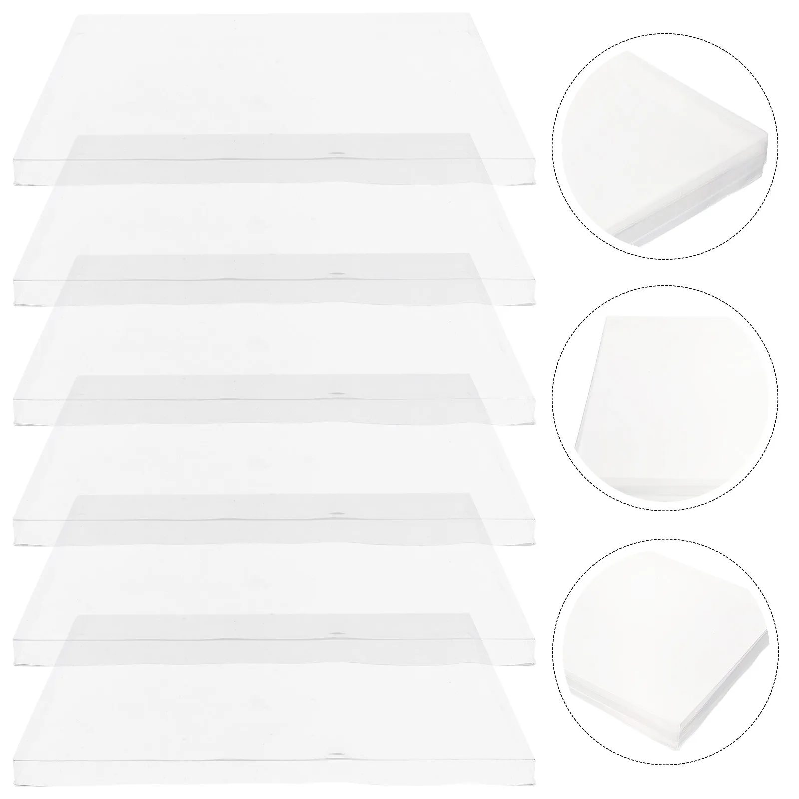 6Pcs Jewelry Tray Dust Covers Transparent Clear Organizer Protective Display Tray Cover Jewelry Organizer Cover
6Pcs Jewelry Tray Dust Covers Transparent Clear Organizer Protective Display Tray Cover Jewelry Organizer Cover