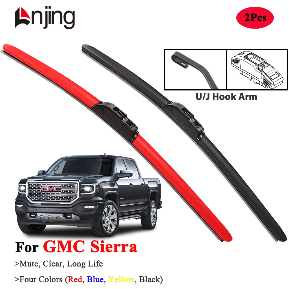 LNJING Wiper Blades For GMC Sierra 1500 2500 3500 1988-Now
LNJING Wiper Blades For GMC Sierra 1500 2500 3500 1988-Now